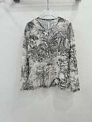 Fortok Dior Ink printed and Dyed Animal Shirt - 2