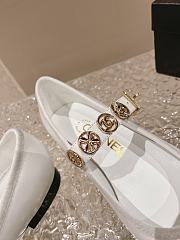 Fortok Chanel 23 Loafers in White - 2