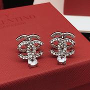 Fortok Chanel Double C Earrings Silver/Gold XED0460 - 5