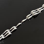 Fortok Bottega Veneta Branch-shaped Drop Earrings Silver - 3