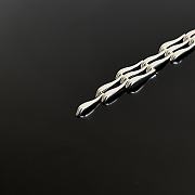 Fortok Bottega Veneta Branch-shaped Drop Earrings Silver - 5