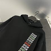 Fortok Dior Hooded Sweatshirt Beige/Black - 6