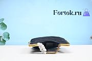 Fortok Saint Laurent 87 Quilted-Leather Clutch Bag Black 754001 26x26.5x5cm - 4