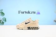 Fortok Nike Stussy x Air Zoom Spiridon Caged Fossil CQ5486-200 Sneakers - 1