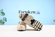 Fortok Nike Stussy x Air Zoom Spiridon Caged Fossil CQ5486-200 Sneakers - 2