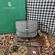 Fortok Goyard Belvedere Grey Shoulder Bag 22×7×17cm - 1