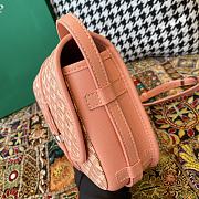 Fortok Goyard Belvedere Pink Shoulder Bag 22×7×17cm - 3
