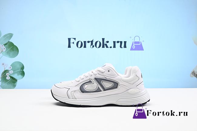 Fortok Dior B30 Sneaker White Mesh And Technical Fabric - 1