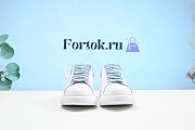Fortok Alexander Mcqueen White Lake Blue Sneakers - 2