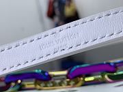 Fortok Louis Vuitton Ski Coussin BB Bag White M23617 21x16x7cm  - 5