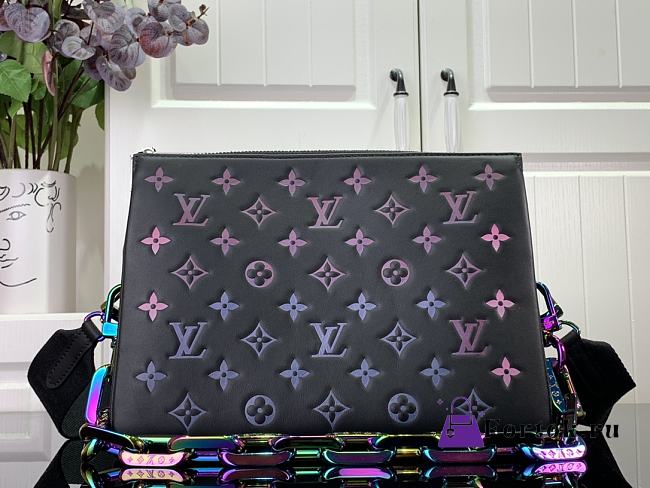 Fortok Louis Vuitton Ski Coussin PM Bag Black M23618 26x20x12cm - 1