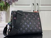 Fortok Louis Vuitton Ski Coussin PM Bag Black M23618 26x20x12cm - 2