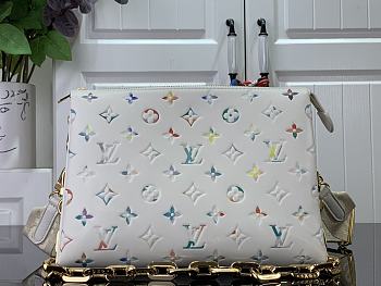 Fortok Louis Vuitton Coussin PM Bag White M21353 26x20x12cm