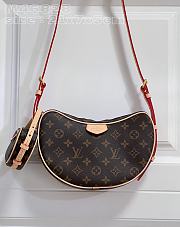 Fortok Louis Vuitton MM Croissant Bag Brown M46828 21x7x5cm - 1