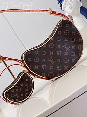 Fortok Louis Vuitton MM Croissant Bag Brown M46828 21x7x5cm - 2