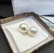 Fortok Dior CD Pearl Earrings  - 6