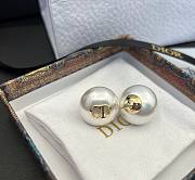 Fortok Dior CD Pearl Earrings  - 5