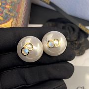 Fortok Dior CD Pearl Earrings  - 3
