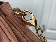 Fortok Louis Vuitton Micro Métis Bag Pink&White M81390 14x11x3.5cm - 5