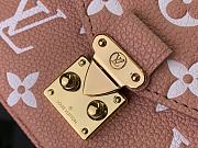 Fortok Louis Vuitton Micro Métis Bag Pink&White M81390 14x11x3.5cm - 6