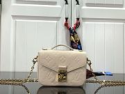 Fortok Louis Vuitton Micro Métis Bag Cream M81390 14x11x3.5cm - 1