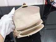 Fortok Louis Vuitton Micro Métis Bag Cream M81390 14x11x3.5cm - 5