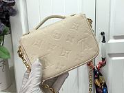 Fortok Louis Vuitton Micro Métis Bag Cream M81390 14x11x3.5cm - 4