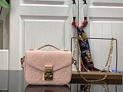 Fortok Louis Vuitton Micro Métis Bag Pink M81390 14x11x3.5cm - 1