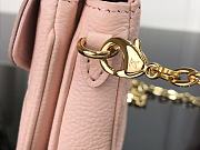 Fortok Louis Vuitton Micro Métis Bag Pink M81390 14x11x3.5cm - 3