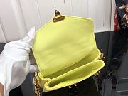 Fortok Louis Vuitton Micro Métis Bag Yellow M81390 14x11x3.5cm - 6