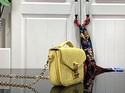 Fortok Louis Vuitton Micro Métis Bag Yellow M81390 14x11x3.5cm - 5