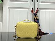 Fortok Louis Vuitton Micro Métis Bag Yellow M81390 14x11x3.5cm - 2