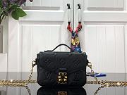 Fortok Louis Vuitton Micro Métis Bag Black M81390 14x11x3.5cm - 1