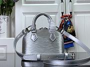 Fortok Louis Vuitton Nano Alma Bag Silver M82682 18x12x8cm - 1