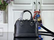 Fortok Louis Vuitton Nano Alma Bag Black M81945 18x12x8cm - 1