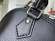 Fortok Louis Vuitton Nano Alma Bag Black M81945 18x12x8cm - 2