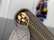Fortok Louis Vuitton Zipper Wallet Grey M82647 19.5x10.5x2.5cm - 4