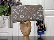 Fortok Louis Vuitton Zipper Wallet Grey M82647 19.5x10.5x2.5cm - 3