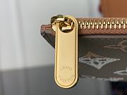 Fortok Louis Vuitton Victorine Wallet Grey M82742 12x9.5x1.5cm - 6