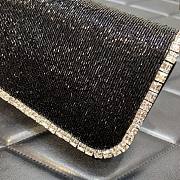 Fortok Valentino Garavani Loco Small Beaded Shoulder Bag Black 19cm - 3