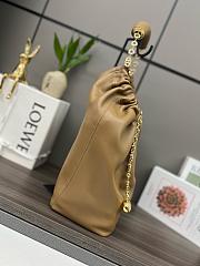 Fortok Loewe Squeeze Bag Nappa Lambskin in Brown 34x13.5x30cm - 5