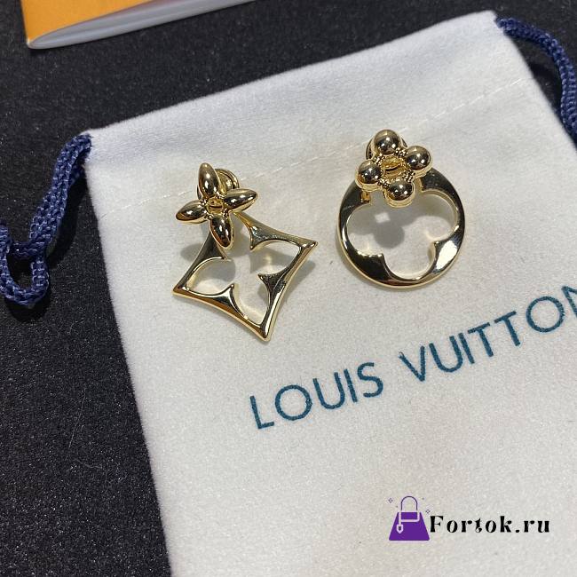 Fortok Louis Vuitton Blossom Earrings - 1