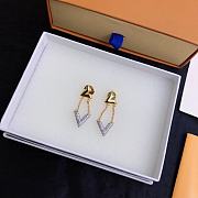 Fortok Louis Vuitton Double V Earrings - 5