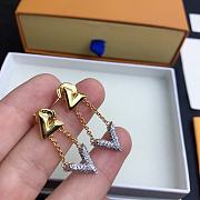 Fortok Louis Vuitton Double V Earrings - 3