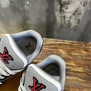 Fortok Louis Vuitton LV Trainer Sneaker Red/Black - 6