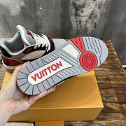 Fortok Louis Vuitton LV Trainer Sneaker Red/Black - 2