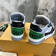 Fortok Louis Vuitton LV Trainer Sneaker Green/Black - 6