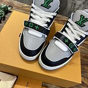 Fortok Louis Vuitton LV Trainer Sneaker Green/Black - 3