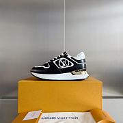 Fortok Louis Vuitton Neo Run Away Trainers Black - 1