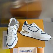 Fortok Louis Vuitton Neo Run Away Trainers Blue/White - 5